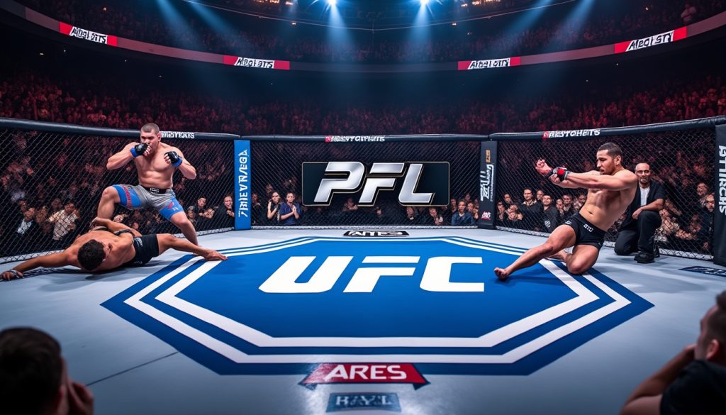 MMA : découvrir les géants comme l'UFC, le PFL et ARES