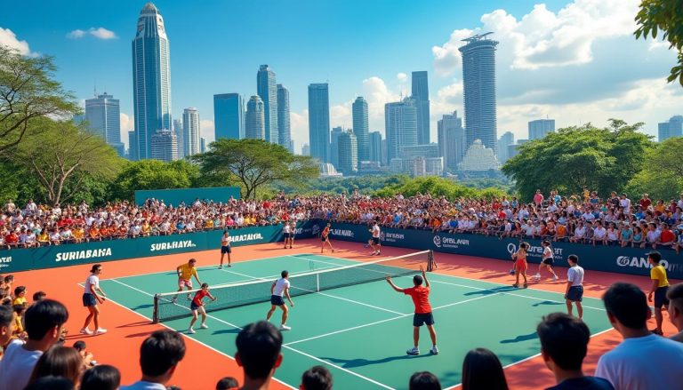 découvrez comment surabaya s'impose comme le nouveau centre du padel en indonésie, avec mpmx qui fait sensation en rejoignant le circuit national de 2025. actualités, innovations et passion au rendez-vous !