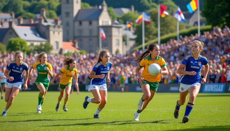 découvrez le tout premier tournoi européen de football gaélique féminin u16 organisé à vannes : un événement sportif inédit réunissant de jeunes talents venus de toute l'europe pour promouvoir ce sport dynamique et inspirant.