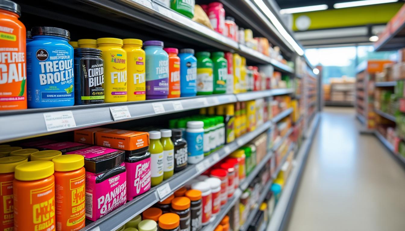 découvrez comment les sachets de poudre et les barres protéinées transforment la nutrition sportive, désormais accessibles facilement dans les rayons des grandes surfaces pour booster vos performances.