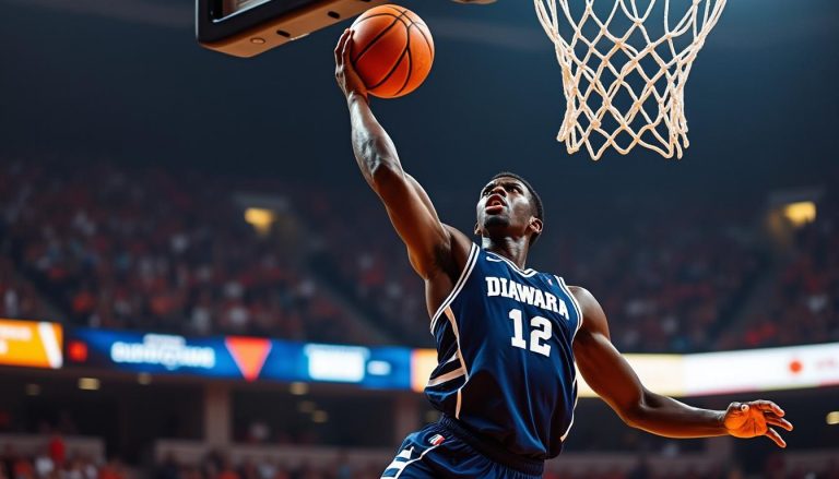 découvrez l'ascension de mohamed diawara en nba : titulaire, il égalise son temps de jeu en points, marquant le début d'une brillante carrière.