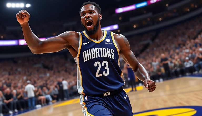 noah penda égale un record de points tout en réalisant son premier double-double en nba, marquant une étape importante dans sa carrière.