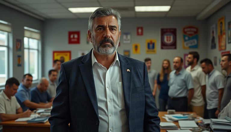 ahmed maharzi quitte ses fonctions, plongeant le club d’uzès dans une crise présidentielle sans précédent. découvrez les enjeux et les conséquences de ce départ majeur.