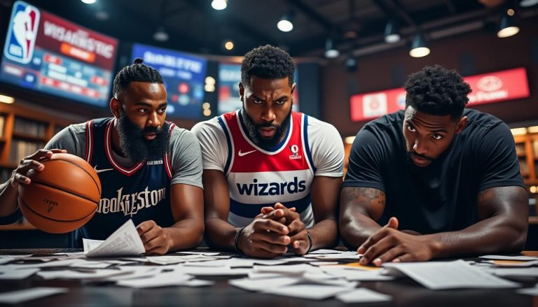 découvrez une analyse approfondie des grands gagnants et des perdants de la deadline des trades en nba, avec un focus sur james harden, anthony davis, giannis antetokounmpo et les wizards.