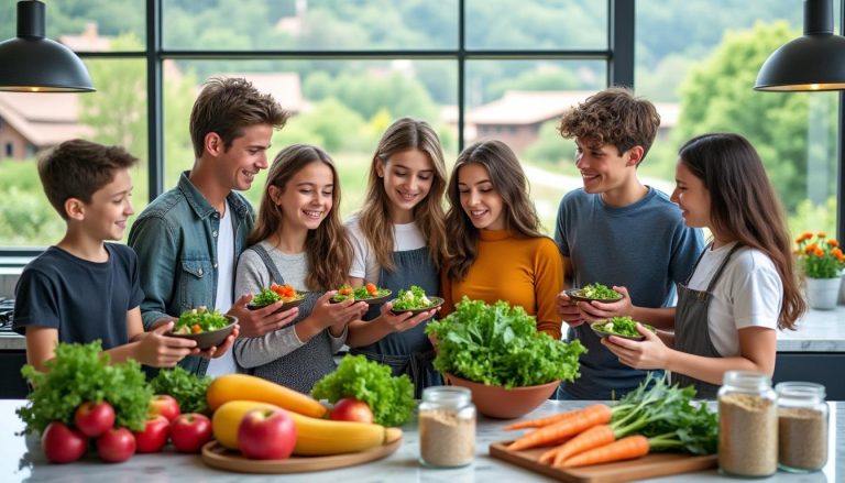 découvrez comment neung-sur-beuvron sensibilise les adolescents à l'importance d'une alimentation saine pour leur santé et leur avenir.