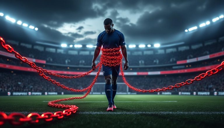 analyse critique des liens entre le football français et le qatar, explorant comment cette relation affecte négativement le sport en france.