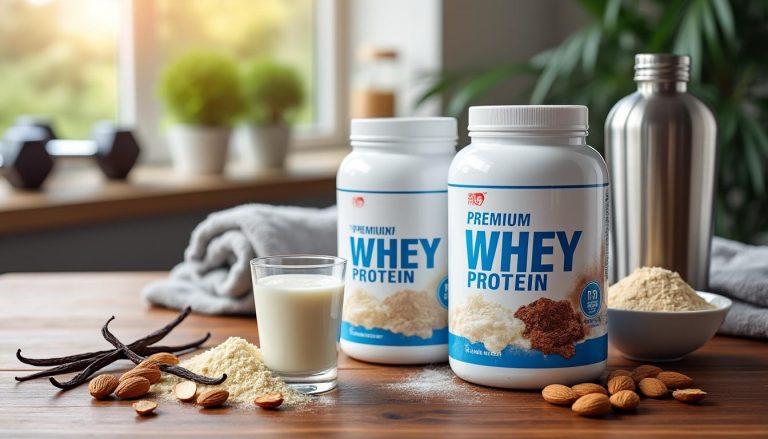 découvrez notre sélection d'experts pour les meilleures protéines whey en poudre de 2026, idéale pour optimiser votre nutrition et vos performances sportives.