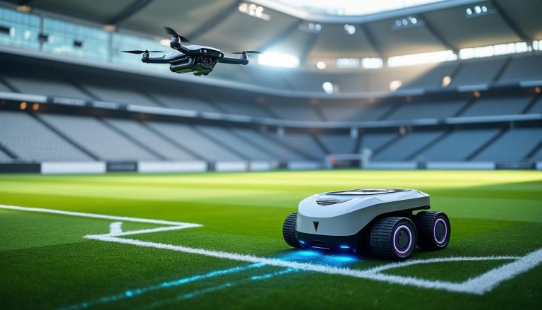 découvrez comment ce club de football utilise une technologie de pointe pour un traçage précis et parfait des lignes sur ses terrains, alliant innovation et performance.