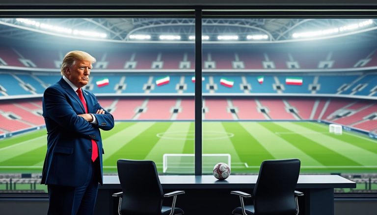 découvrez la possible forfaiture de l'iran pour la coupe du monde et la réaction indifférente de donald trump : « je m'en fiche complètement ».
