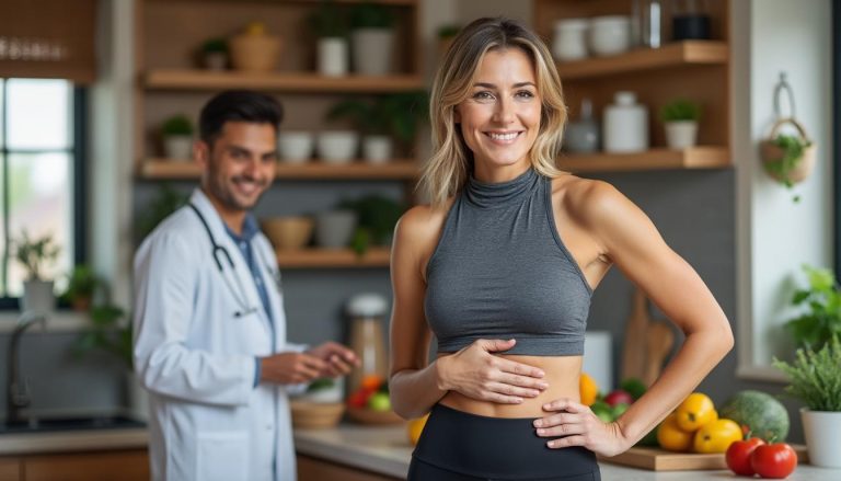 découvrez les conseils d'un médecin nutritionniste pour lutter contre la graisse abdominale liée à la ménopause et retrouver un ventre presque plat facilement.