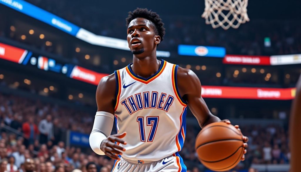 nba : gilgeous-alexander entre dans l'histoire en réalisant 127 matchs consécutifs à 20 points ou plus, battant le record légendaire de wilt chamberlain.