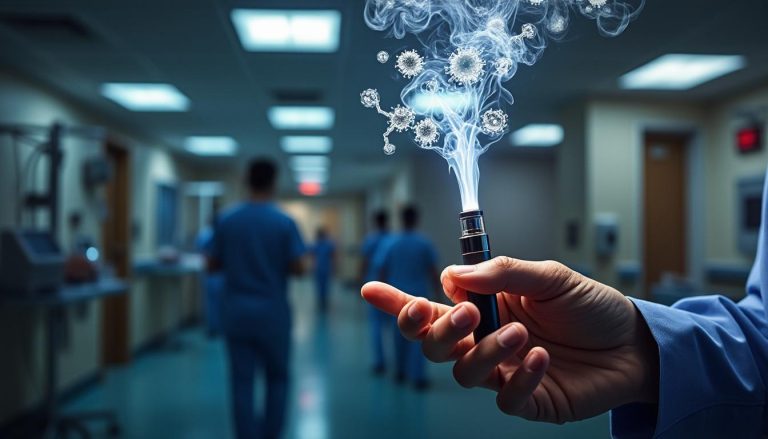 l'oms alerte sur les dangers des cigarettes électroniques et du tabac chauffé, soulignant les risques pour la santé et lançant un appel urgent au sevrage.