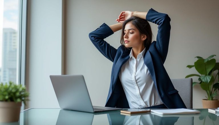 découvrez un exercice simple et rapide pour revitaliser votre corps après une longue journée assise au bureau. améliorez votre bien-être en quelques minutes seulement !