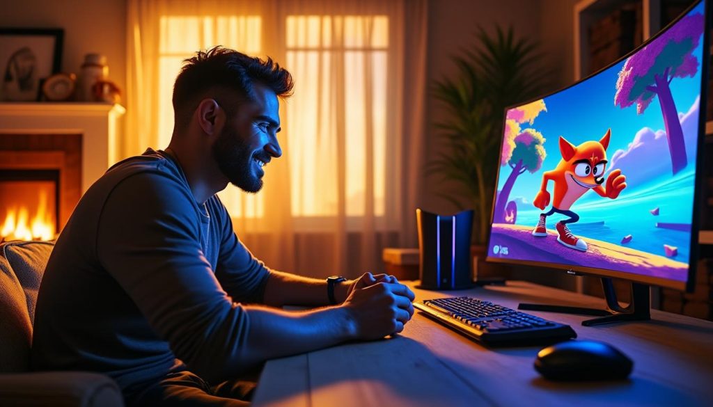 découvrez les confidences de zé roberto, entre ses journées remplies d'amour et ses nuits animées par le jeu vidéo crash bandicoot.