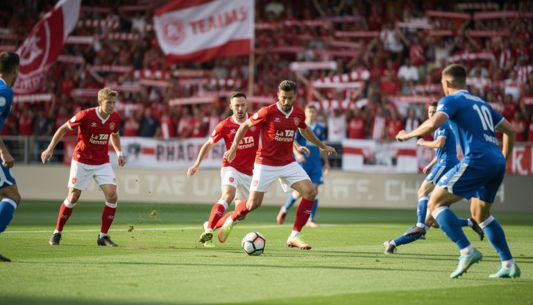 découvrez la victoire éclatante de la ta rennes en football r1, dominant châteaubourg sans aucune erreur, et affirmant sa supériorité sur le terrain.