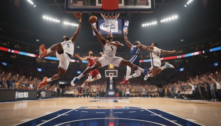 découvrez les barjots dunkers, des acrobates en folie qui révolutionnent la magie sur les parquets nba avec des dunks spectaculaires et un spectacle époustouflant.