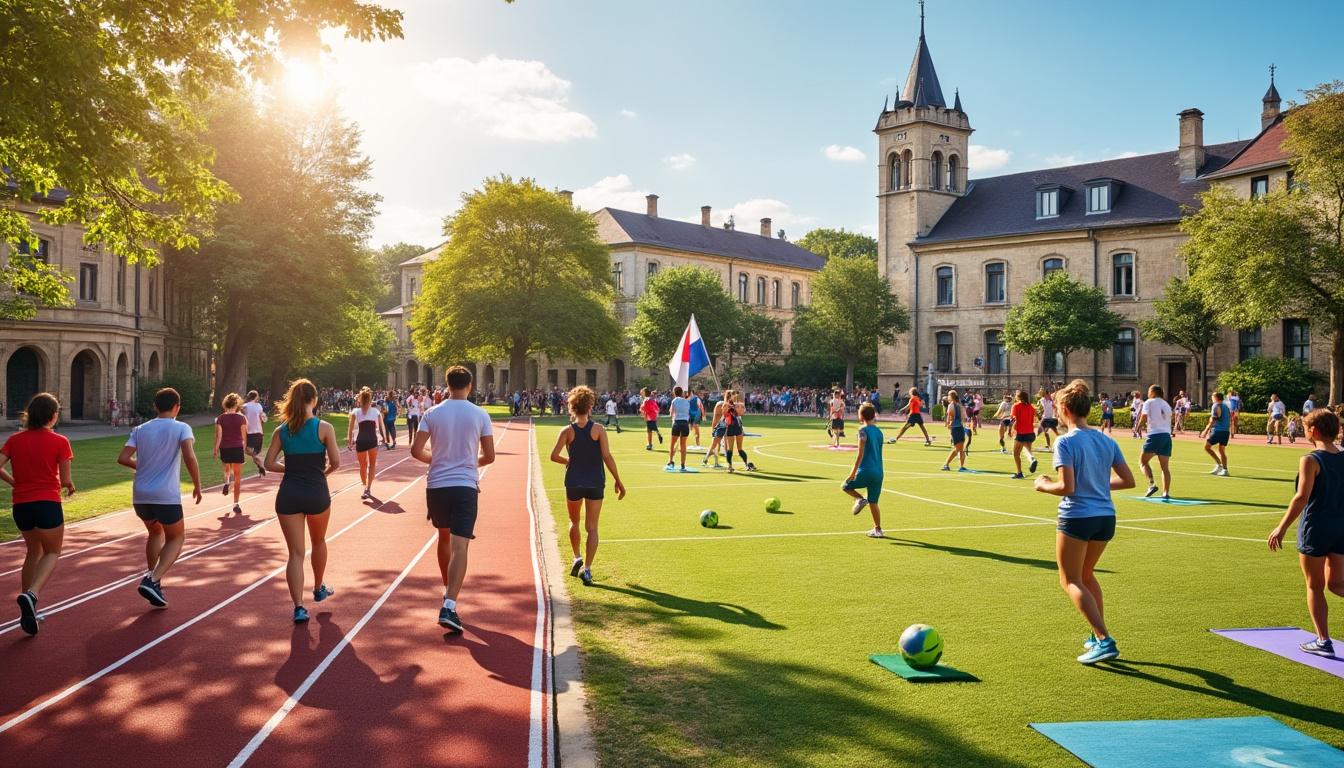 découvrez comment le campus de montauban s'anime au rythme de l'esprit olympique, insufflant énergie et passion à ses étudiants.