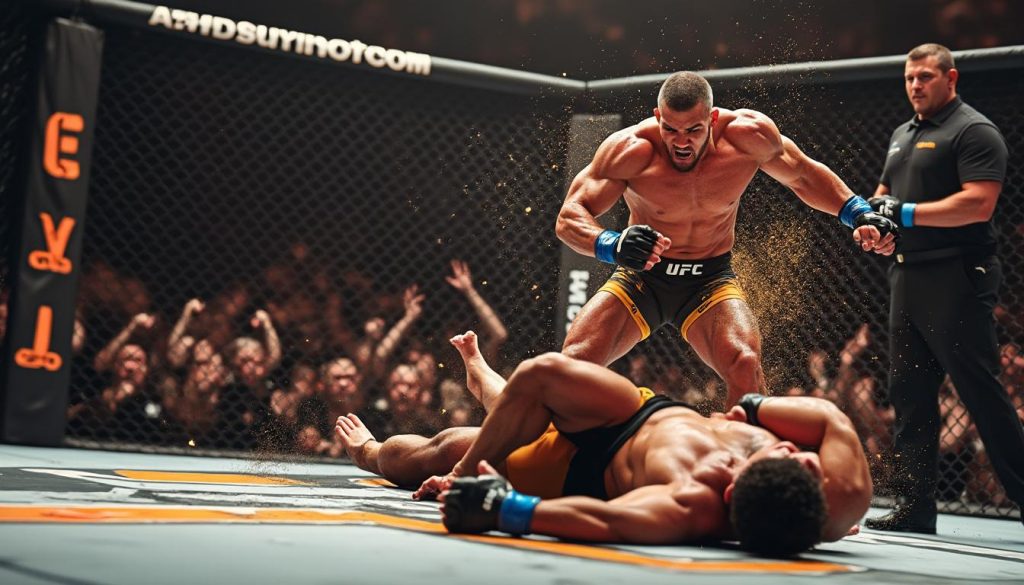 revivez l'intensité de l'ufc 327 avec des ko spectaculaires, un chaos maîtrisé et le style solaire unique de josh hokit, la sensation la plus controversée de la soirée.
