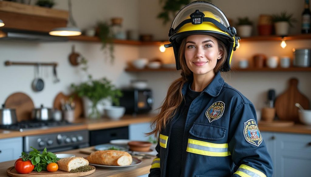 découvrez l'histoire inspirante d'une bretonne qui conjugue avec passion son métier de diététicienne et son engagement de pompière volontaire, illustrant un double dévouement au service des autres.