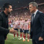 découvrez comment diego simeone a confronté le directeur sportif d'arsenal dans un face-à-face intense, révélant un visage familier au centre de cette intrigue passionnante entre les gunners et atlético.