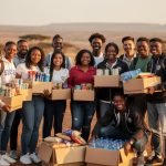des lycéens se mobilisent et collectent près de 500 € pour lutter contre la faim en centre-afrique, soutenant une cause humanitaire essentielle.