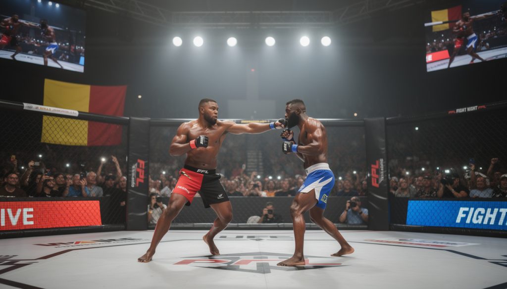 suivez en direct la pfl bruxelles avec les combats de habirora, lapilus et découvrez la carte mma belge en temps réel pour ne rien manquer de l'action.
