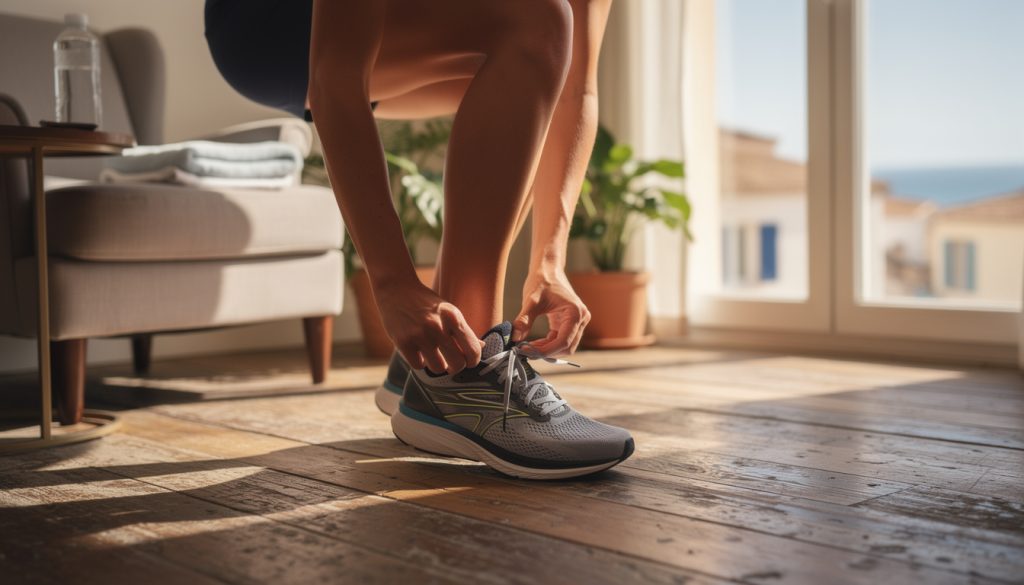 découvrez l'ambiance chaleureuse et conviviale lors des essais de chaussures pour coureurs à leucate, la formule parfaite pour allier confort et performance.