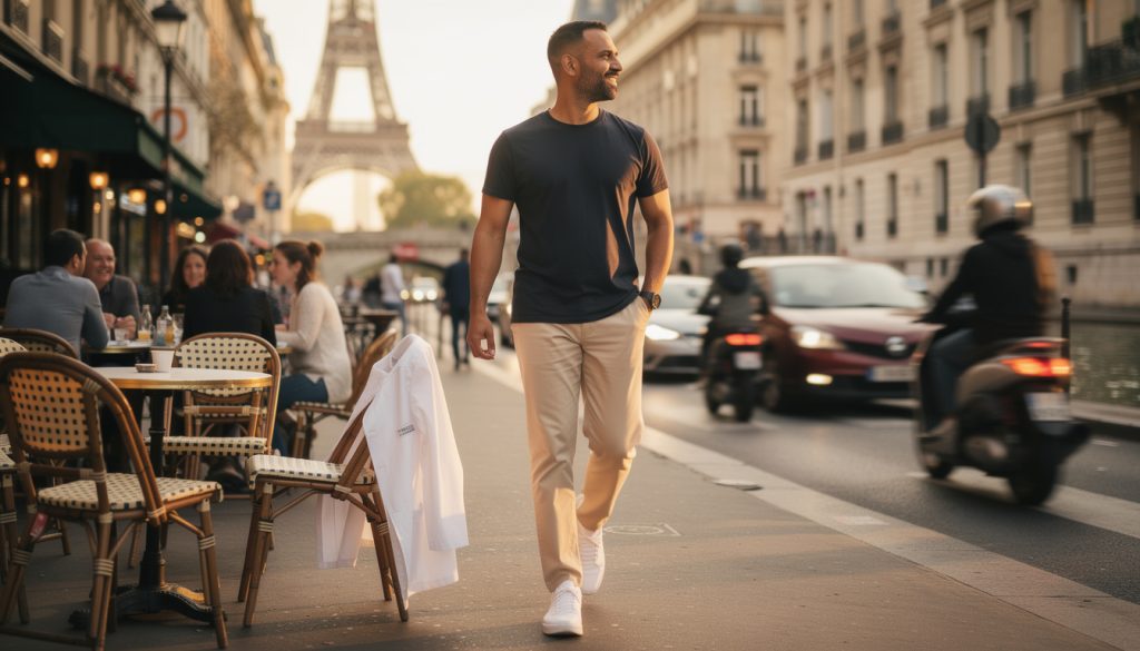 découvrez comment jimmy mohammed quitte sa blouse pour relever un défi audacieux au cœur de paris, une aventure pleine de passion et de détermination.