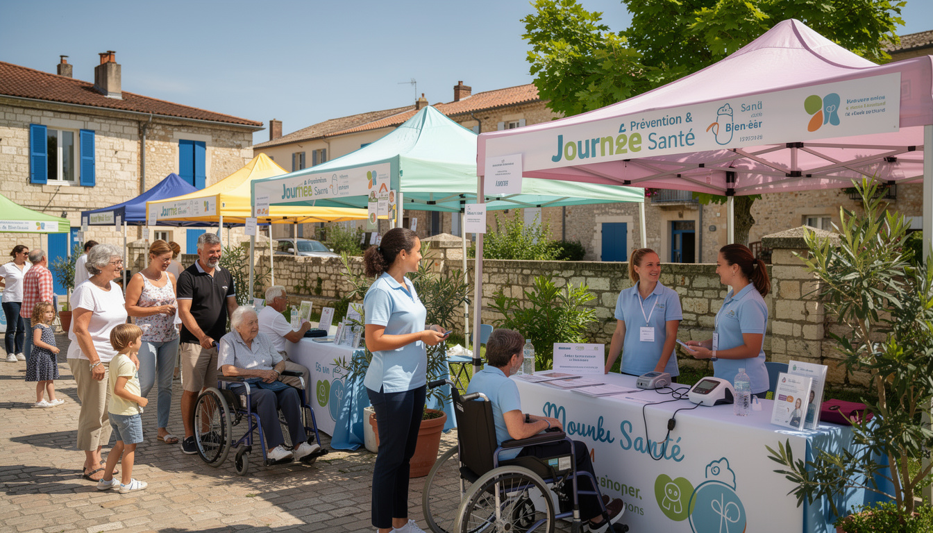 participez à notre journée exceptionnelle de prévention santé, une invitation ouverte à tous pour découvrir des conseils et actions simples afin de mieux prendre soin de votre bien-être au quotidien.