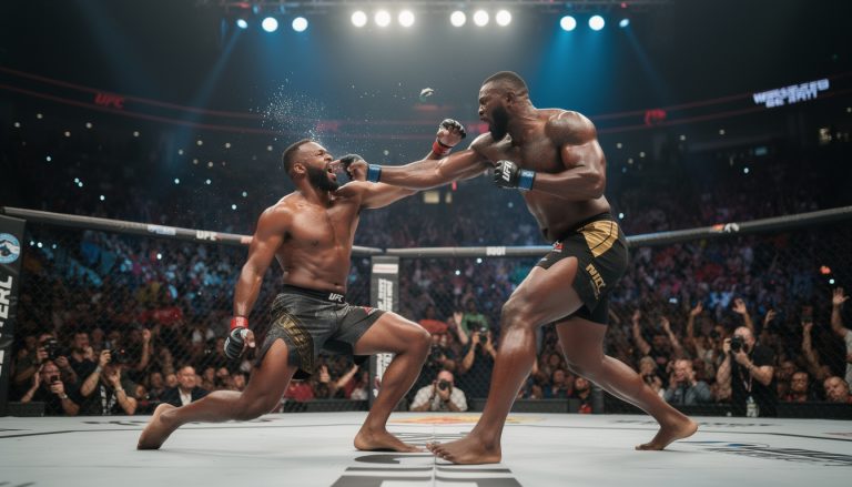 découvrez le retour spectaculaire de francis ngannou en mma avec un ko éclatant dès le premier round, marquant un comeback impressionnant dans le monde des arts martiaux mixtes.