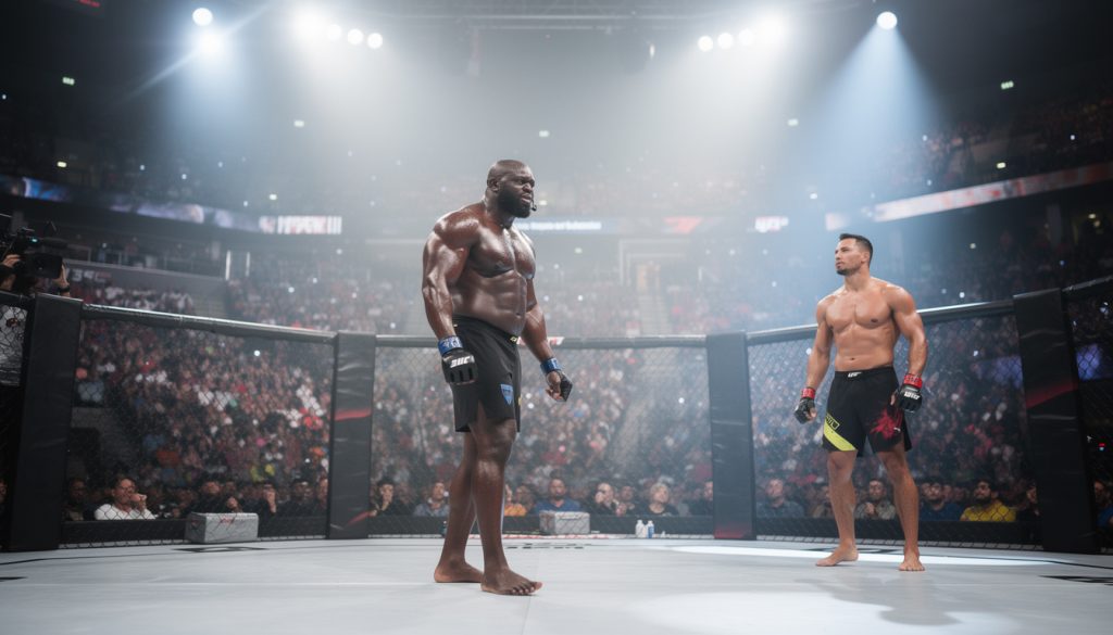 mma : découvrez le retour tant attendu de ngannou à los angeles et la performance remarquable de parnasse sous les projecteurs dans l'univers du combat.