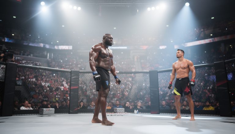 mma : découvrez le retour tant attendu de ngannou à los angeles et la performance remarquable de parnasse sous les projecteurs dans l'univers du combat.