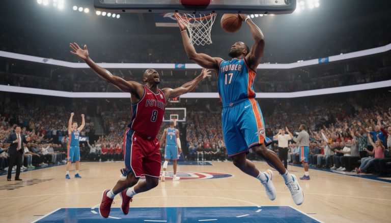nba : le thunder et detroit enchaînent un deuxième succès consécutif, confirmant leur excellente forme dans la saison actuelle.