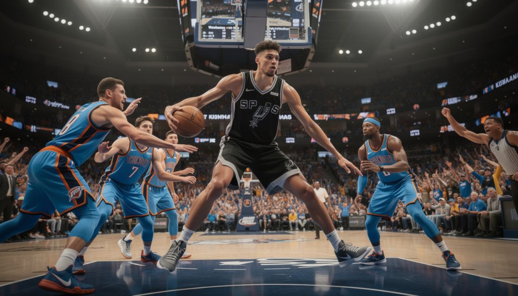 découvrez comment les spurs, menés par wembanyama, ont remporté leur victoire décisive et affrontent désormais le thunder en finale de conférence nba.