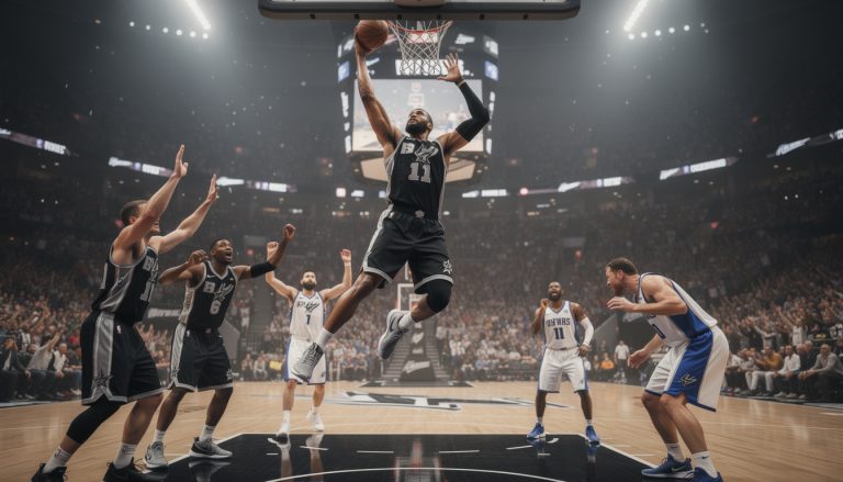 victor wembanyama brille avec les spurs, qui dominent largement le thunder et égalisent dans la série finale nba.