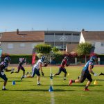 à basse-goulaine, le club de football américain s'appuie sur l'élan des jeux olympiques pour booster son développement et attirer de nouveaux talents.