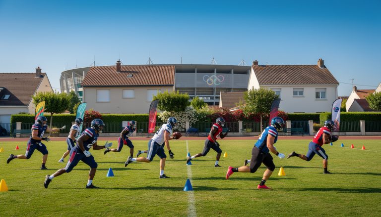 à basse-goulaine, le club de football américain s'appuie sur l'élan des jeux olympiques pour booster son développement et attirer de nouveaux talents.