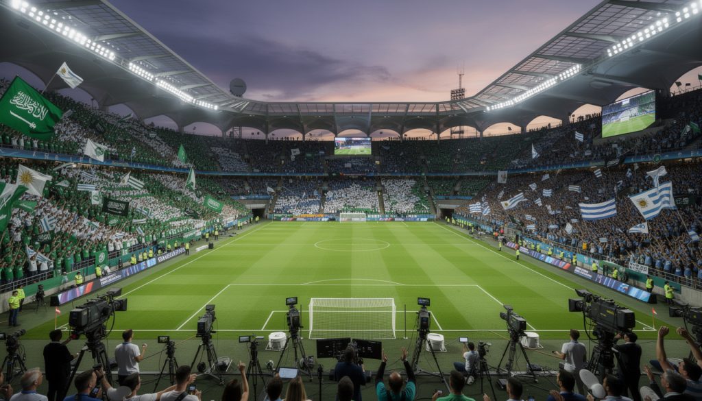 découvrez l'horaire et la chaîne pour suivre en direct le match arabie saoudite vs uruguay lors de la coupe du monde. ne manquez aucune action de cette rencontre passionnante !