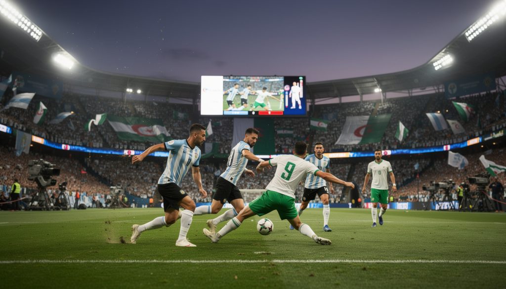 suivez en direct le match du mondial entre l'argentine et l'algérie. découvrez quelle chaîne tv diffuse la rencontre et à quelle heure la regarder pour ne rien manquer de ce duel passionnant.