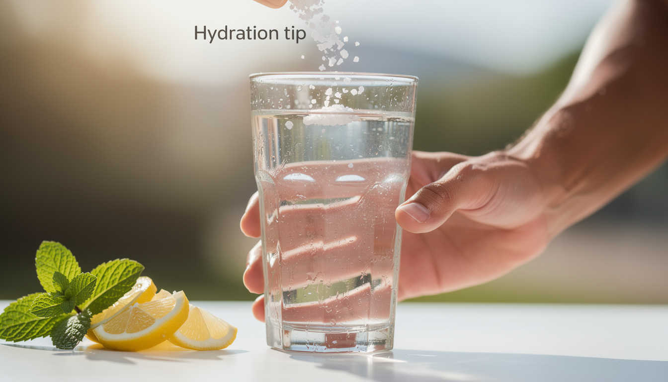 découvrez quel ingrédient étonnant ajouter à votre eau pendant la canicule pour rester parfaitement hydraté et rafraîchi.