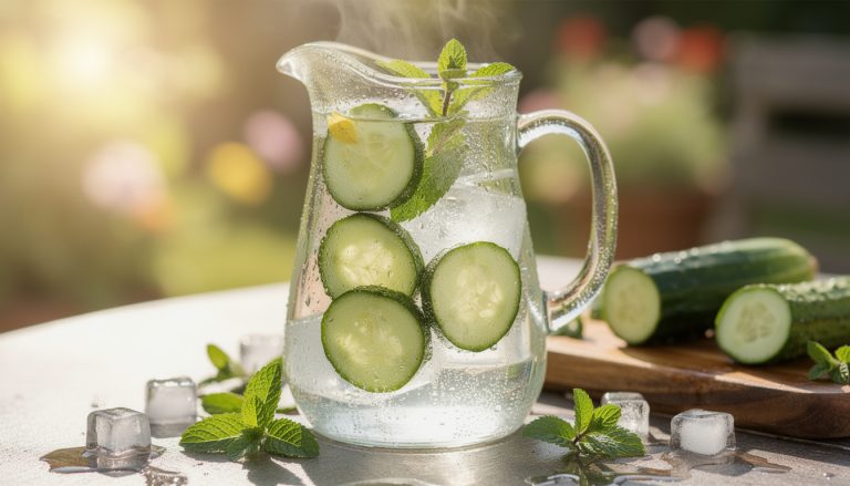 découvrez l'ingrédient surprenant à ajouter à votre eau durant la canicule pour rester parfaitement hydraté et frais tout au long de la journée.