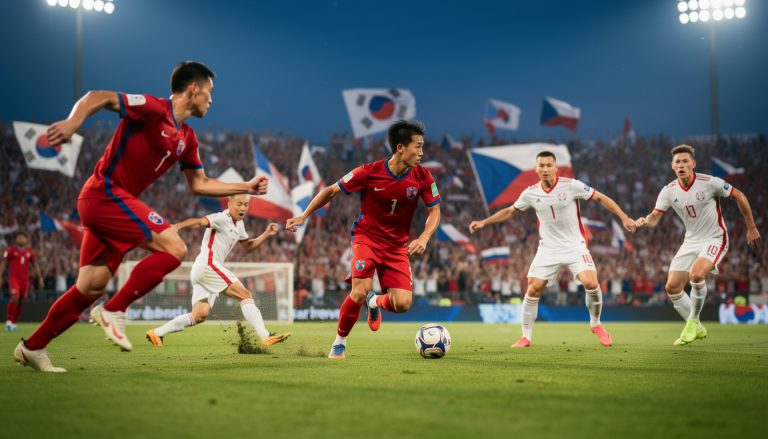 suivez en direct le match entre la corée du sud et la république tchèque : découvrez l'heure exacte et la chaîne tv pour ne rien manquer de cette rencontre sportive passionnante.