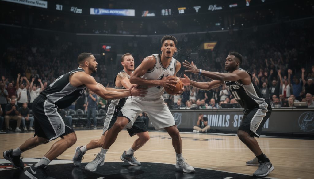 analyse du potentiel de victor wembanyama pour renverser la tendance lors de la finale nba après une période difficile avec les spurs, et son impact attendu à new york.