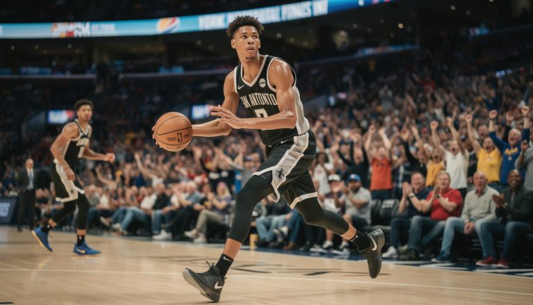 revivez la finale nba avec wembanyama qui insuffle une nouvelle énergie aux spurs lors de leur match à new york, un moment clé pour l'équipe.