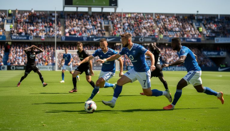 découvrez comment les équipes morbihannaises dominent la ligue bretonne de football avec la meilleure attaque, surmontant une pénalité de 2 points pour rester au sommet.