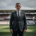 sylvain michelet, président, évoque une période critique pour le club de football et une lutte acharnée pour assurer sa survie.