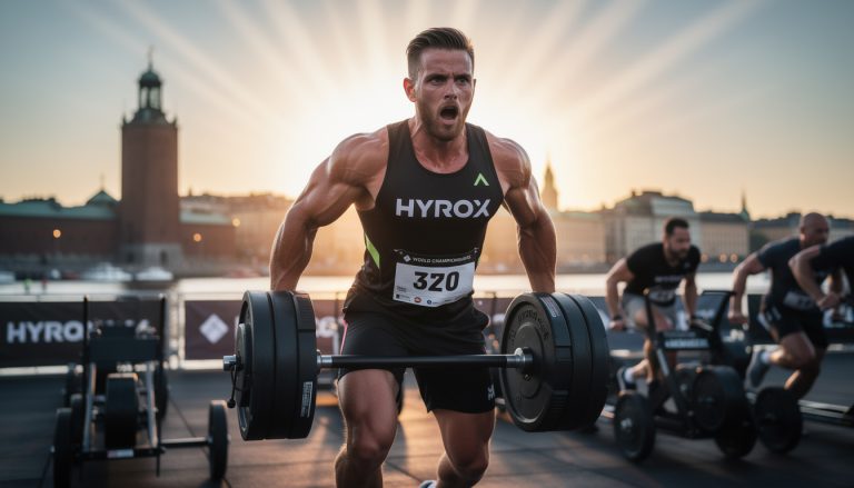 découvrez les coulisses des championnats du monde hyrox à stockholm à travers le parcours inspirant d'un athlète déterminé à rendre fier ses proches et devenir un exemple à suivre.