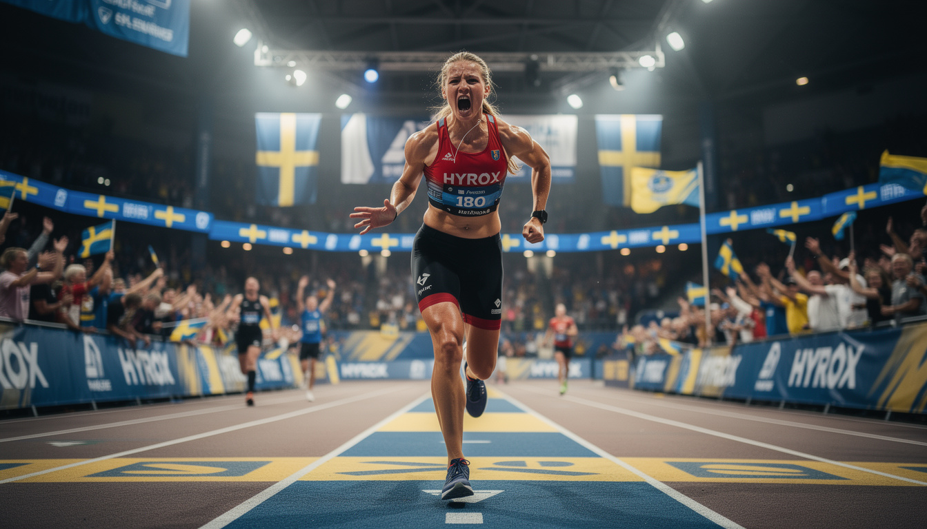 découvrez l'engagement et la détermination d'un athlète aux championnats du monde hyrox à stockholm, avec pour objectif d'inspirer et de rendre fier à travers sa performance exceptionnelle.