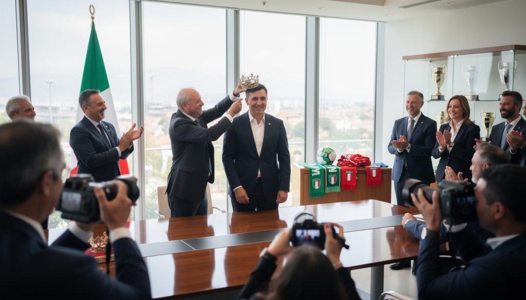 découvrez comment la fédération italienne de football a récemment désigné son nouveau leader et les impacts de cette décision sur le football en italie.