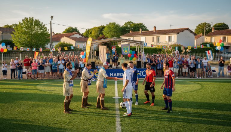 la bruffière fête ses 80 ans de passion pour le football le samedi 13 juin, une journée riche en émotions et célébrations sportives.